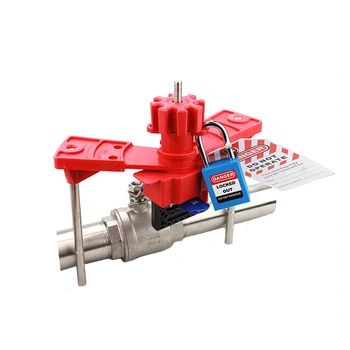 

Universal Gate Valve Lockout with Two Blocking Arms Equipment Loto Devices Lock