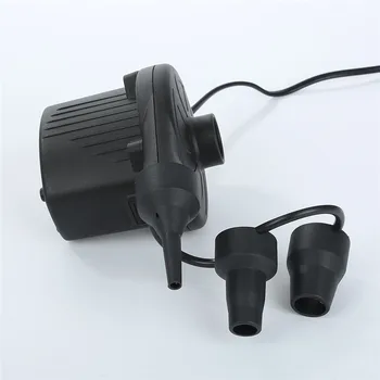 

220V MAINS ELECTRIC AIR INFLATOR AIRBED CAMPING PUMP/DEFLATOR NEW 130W Air Pump Inflator Tool +3 Nozzles Auto Car Accessories