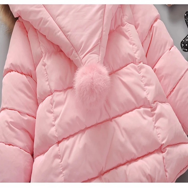 Baby girl Coat In Winter Leisure style Christmas tree hat  Warm and lovely zipper jacket Kids Children are not afraid of cold  (4)