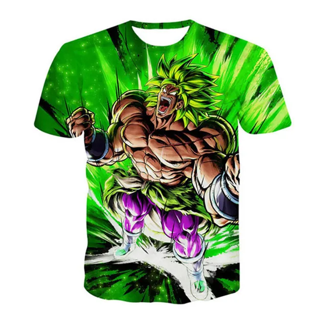Men Dragon Ball T Shirt 3D Anime Dragonball Super Saiya Son Goku Vegeta T Shirt Mens Tshirt Cartoon Top Tees
