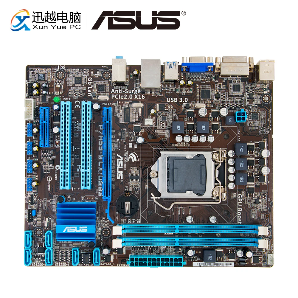 

Asus P7H55-M LX/USB3 Desktop Motherboard H55 Socket LGA 1156 i3 i5 i7 DDR3 USB3.0 uATX