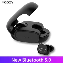 XGODY G2 СПЦ Bluetooth наушники 5,0 спортивные беспроводные наушники Bluetooth Шум отмена с зарядки окно для iphone xiaomi