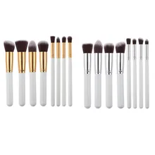 8pcs/set Makeup Brushes Set Kit Pro Kabuki Foundation Loose Powder Blusher Nasal Shadow Liner Brushes Blending Cosmetic Brush