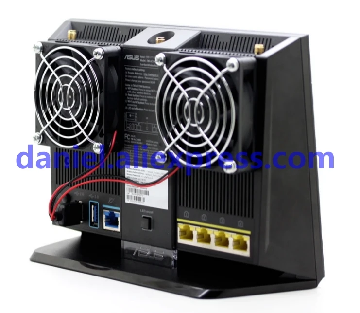 Охлаждающий вентилятор для маршрутизатора поддерживает Φ AC86U EX6200 Tenda AC15 USB