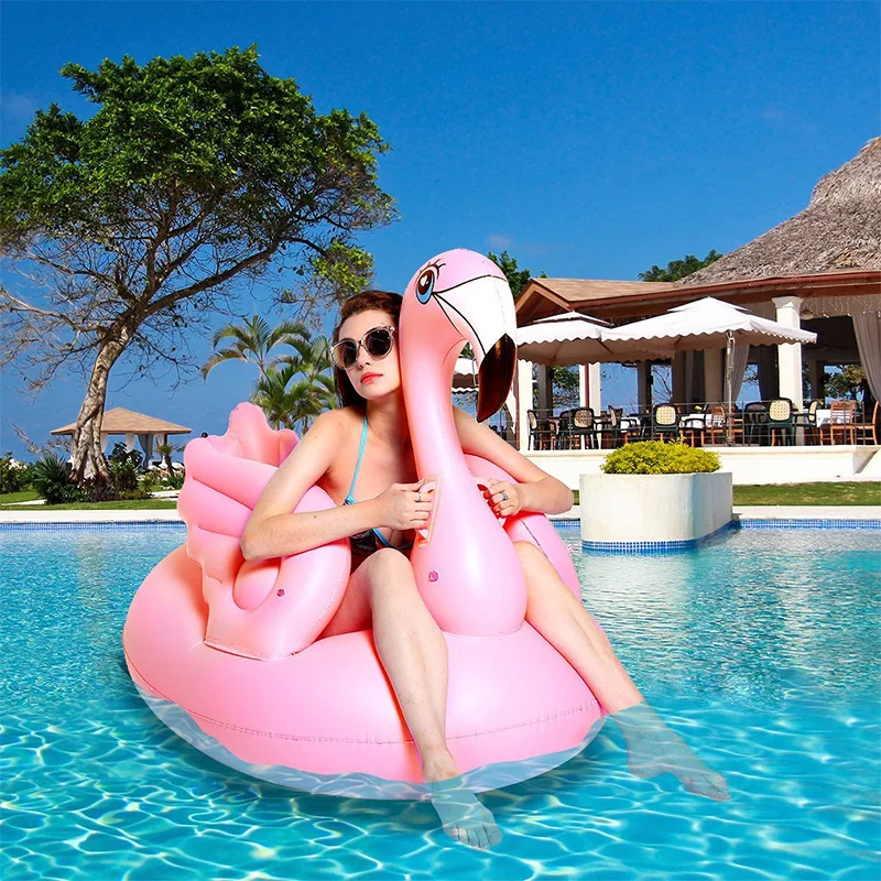 Flamingo/&Unicorn Pool Float Giant Inflatable 150CM  200CM Ride On Swimming Ring