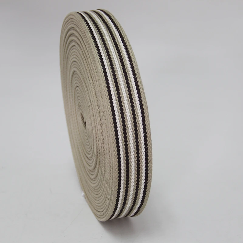 

multi-color cotton webbing 38mm cotton belt heavy thick 1.5 inch cotton belt tape for belt webbing high quality hot sale