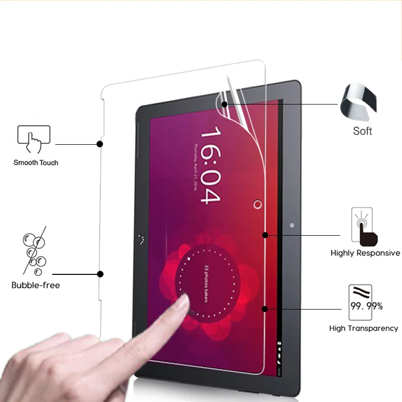 Best quality Anti Scratches HD lcd screen protector film For BQ Aquaris