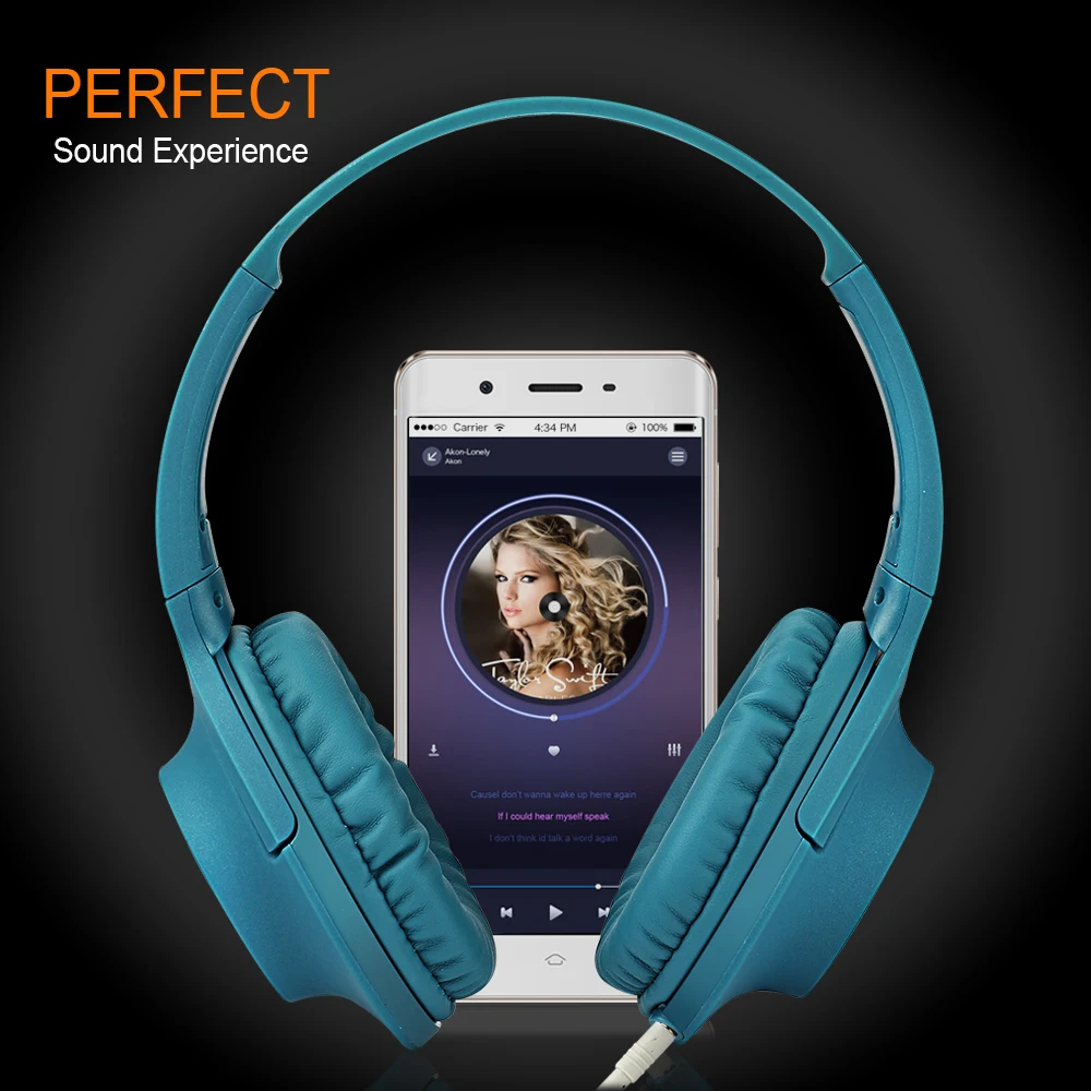 Original 3.5mm Wired Headphone headphones Gaming Headset Music Earphone For PC Laptop Computer Mobile Phone