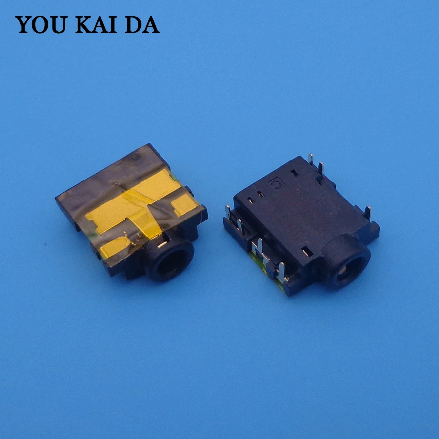 Original New 7 Pins Headphone Jack Mic Connector, 3.5mm Audio Port for Acer Lenovo Sumsung HP