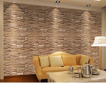 Stone Brick wall Wallpaper Roll papel de parede 3D Living Room Background Wall Decor Art Wall Paper ST-1031 Stone Brick wall Wallpaper Roll papel de parede 3D Living Room Background Wall Decor Art Wall Paper ST-1031