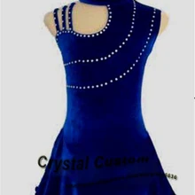 Платье для фигурного катания для девочек; новое Брендовое платье Vogue для соревнования в фигурном катании; DR3247