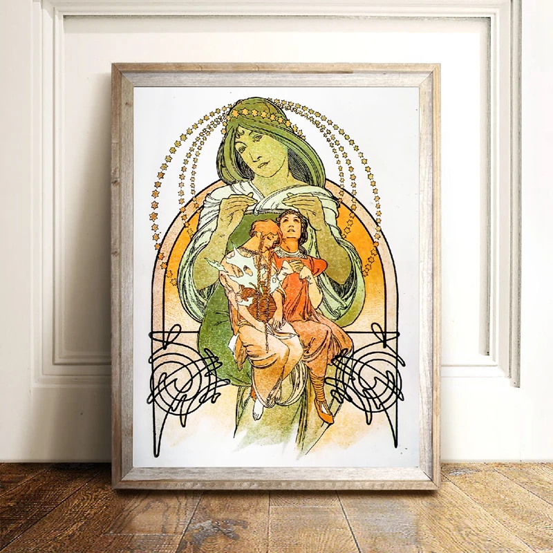 Alphonse Mucha Vintage Print-PH2152