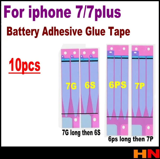 Клейкая лента для iphone 7 7plus 10 шт. 4 дюйма 5 | Мобильные телефоны и аксессуары