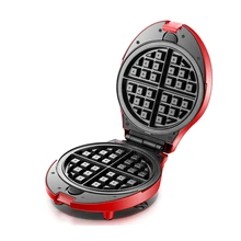 Home DIY Electric Baking Pan Waffle Maker Multi-function Egg Roll Cake Muffin Electric Waffle Maker Egg Machine with 7pcs mold egg shaped waffle pan egg waffle maker pan for diy egg waffle baking non stick surface
