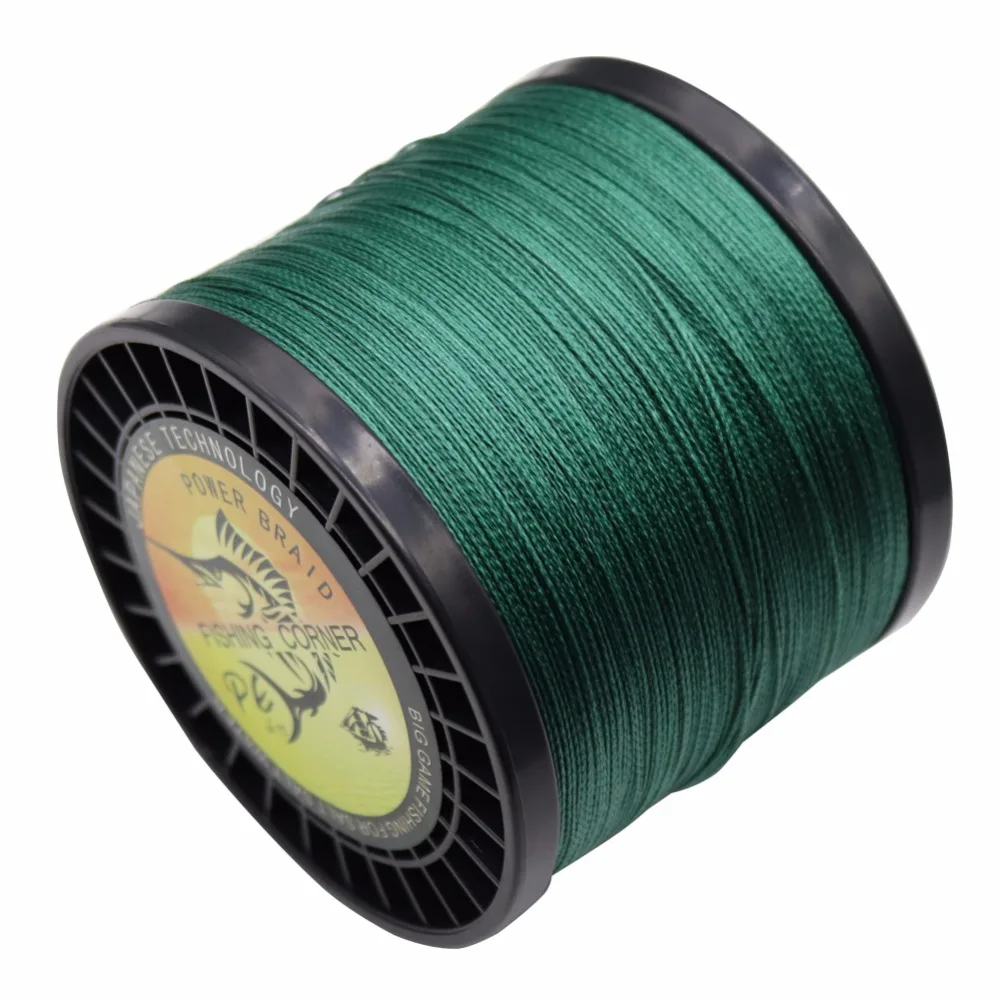 Linha de Pesca Linha de Pesca da Carpa Trançada Vertentes Fibra Super Power pe Multifilamento da Carpa 4 1000 m 8 de Pesca Linha de Pesca Da Carpa