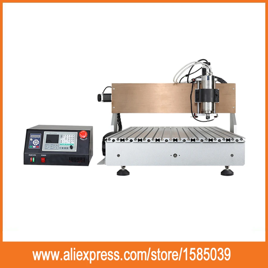 

CNC 6090 4-axis CNC Router Engraver With Double-Spindle For Wood Metal Aluminum Cutting Milling Drilling Engraving Machine
