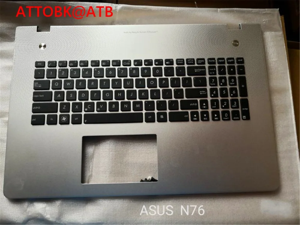 Клавиатура для ноутбука ASUS N76 N76V N76S N76VM N76VB N76VJ N76VZ с подсветкой крышкой и