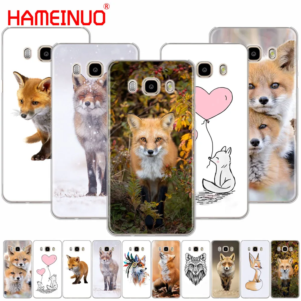

HAMEINUO fox cute lovely animal cover phone case for Samsung Galaxy J1 J2 J3 J5 J7 MINI ACE 2016 2015 prime