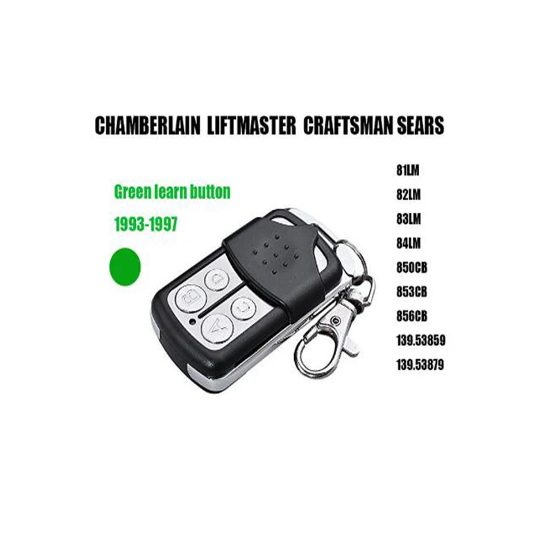 

2pcs FOR Chamberlain LiftMaster 81LM, 82LM, 83LM and 84LM Comp Mini Garage Door compatible Transmitter FREE SHIPPING