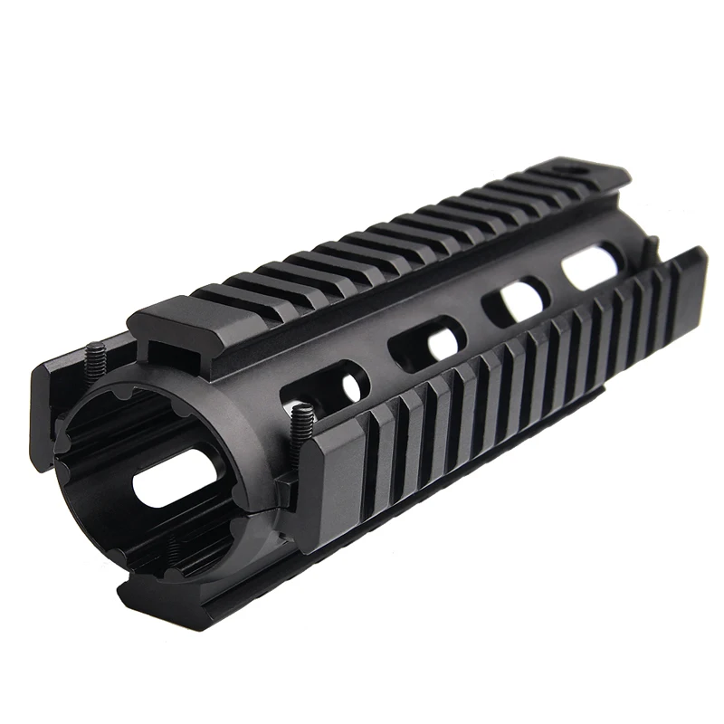 AR15M16 Rifle Quad Rail Handguard 6.7 Inches Fit Picatinny Weaver for Hunting Airsoft RL1-0020-06