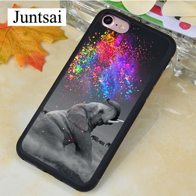 Unduh 880 Koleksi Gambar Gajah Warna Pelangi  HD