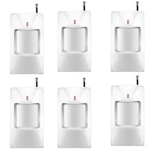 Беспроводной общий Пассивный ИК PIR детектор движения датчик Широкий Ангел 433 МГц для дома GSM PSTN сигнализация