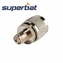 Superbat РЧ коаксиальный разъем UHF PL-259 штекер к мини-разъем UHF разъем прямой коаксиальный к компонентному адаптеру