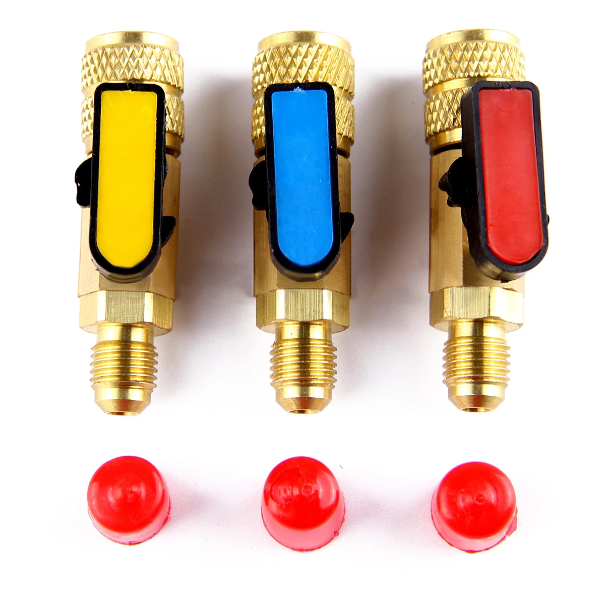Buy 3pcs New 3 Color R410A Valves Refrigerant