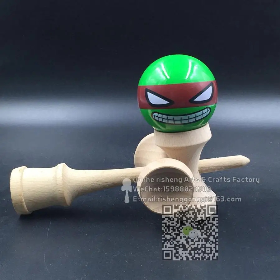 100 шт kendama pu paint ball ninja Профессиональный game 5 cup|ball cup game|ball tapecup watch |