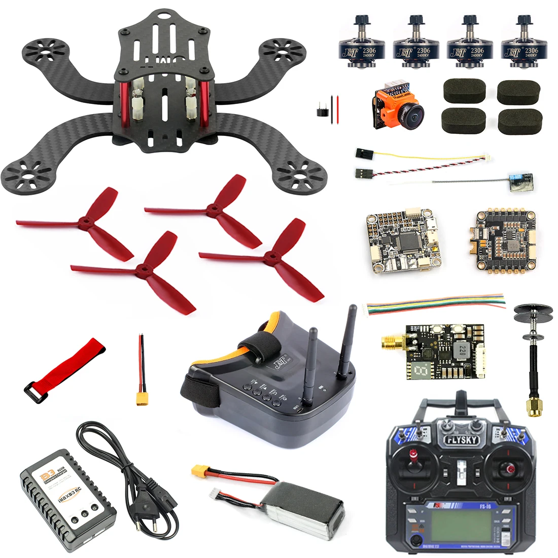 194 мм Мини F4 Pro OSD RC FPV Racer Дрон Квадрокоптер с 4 в 1 30A ESC RunCam 600TVL/700TVL bnf RTF совместимый, Flysky Frsky - Цвет: RTF FPV