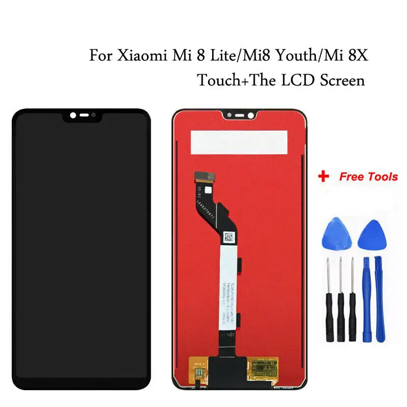 Оригинальный ЖК-дисплей для Xiaomi Mi 8 Lite дигитайзер сенсорного экрана в сборе Youth / 8X