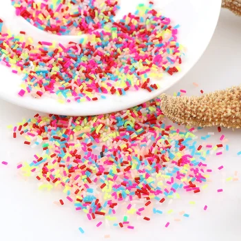 

About 20g 1-2mm Mix Color 3D Simulation Cream Color Needle Soft Clay Strips For Nail Art DIY Decorations Tools Slices