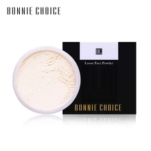 Bonnie Choice гладкая рассыпчатая пудра для макияжа лица осветляющая пудра водостойкая косметическая пудра с пуховкой