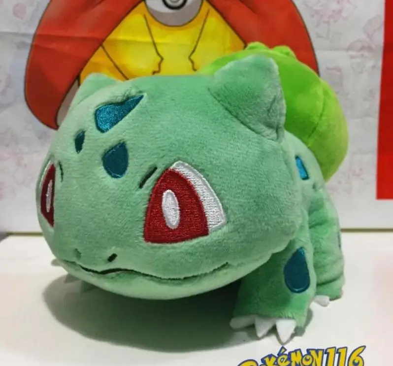 Подлинный Pokmon Bulbasaur Squirtle Charmander плюшевая кукла, набор игрушек из 3 подарков