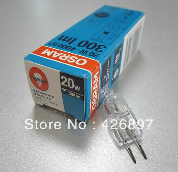 OSRAM 12V20W G4 64425S tungsten halogen lamp,HALOSTAR STARLITE