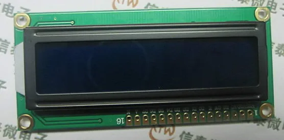 

Free shipping by DHL/EMS 100pcs/lot 1602A LCD screen module blue 5V white fonts with backlit LCD1602