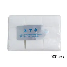 Высокое качество 900 шт Горячая лак для ногтей для удаления подушек бумажное полотенце УФ-гель для ногтей Очищающие Влажные Салфетки