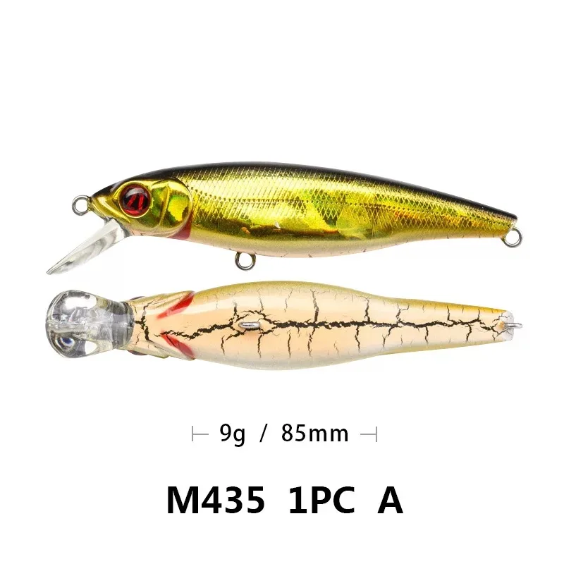 Swimbait 8.5cm 9g duro minnow isca de pesca flutuante wobblers manivela isca baixo artificial pique carpa iscas de pesca