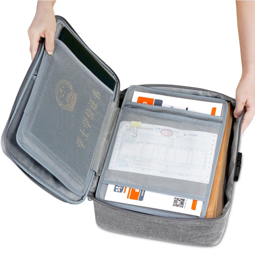 dwaterproof água organizador papéis bolsa de armazenamento