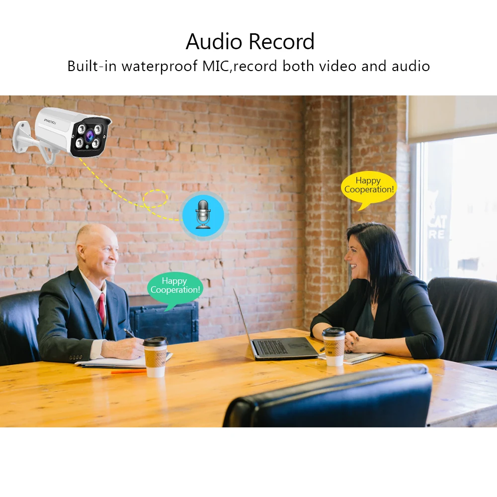 Cámara LOOSAFE 1080P POE HDMI POE NVR Kit CCTV seguridad 8CH NVR PoE P2P Kit al aire libre cámara I