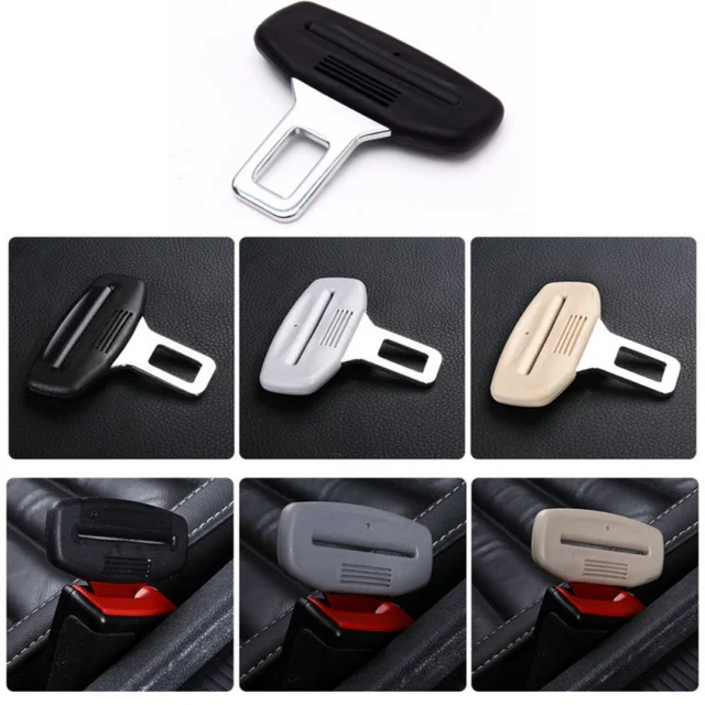 1Piece Car Seat Belt Extender Safety Belt Buckle Plug Extension Black