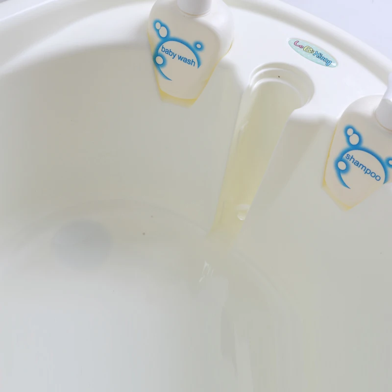 Newborn cheap baby bathtub with temperature, plastic bath tub for kids