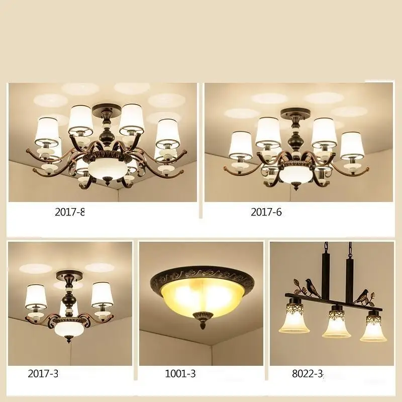 Version J Sufitowa Vintage For Living Room Home Lighting Lampada Plafond Light Plafonnier Luminaria De Teto Lampara Techo Ceiling Lamp - Body Color: Version J