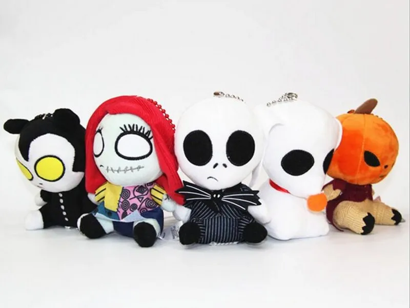 New Arrivals 10pcs The Nightmare Before Christmas Jack Sally Lock Shock