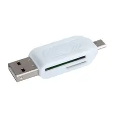 Последнее Card Reader адаптер OTG ST USB 2,0 для Мобильный телефон-ПК Высокое качество Горячая #268528