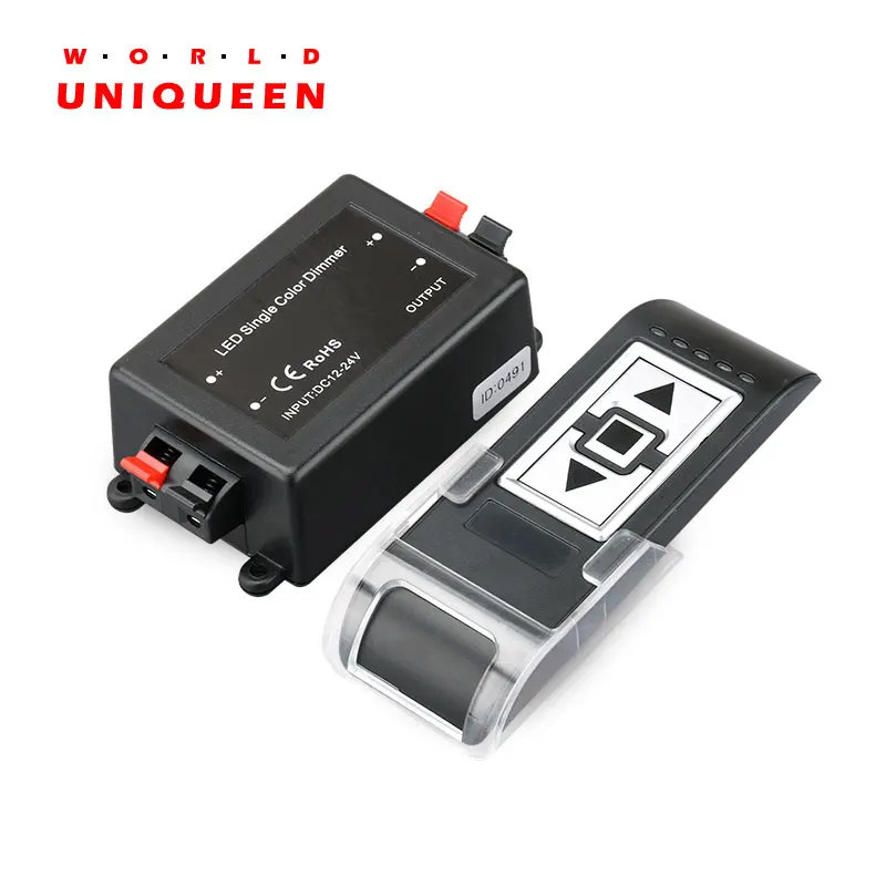 DC12 24V 96 Вт 3Key беспроводной светодиодный Одноцветный диммер RF пульт