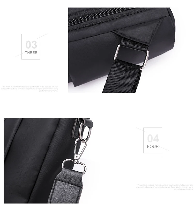 2018 oxford anti roubo mochila feminina preto