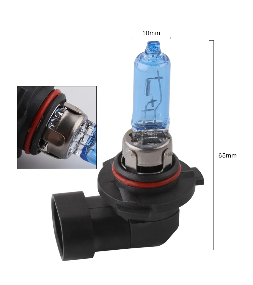 2 шт. супер яркие галогенные лампы HB3 9005 55 Вт 12 в 5000 К|hb3 9005|light sourcesuper bright |