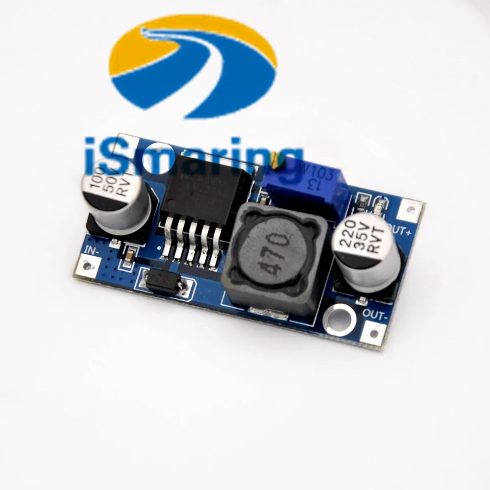 

Official iSmaring LM2596HVS LM2596 HV LM2596HV DC-DC Adjustable Step Down Buck Converter Power Module 4.5-50V To 3-35V current