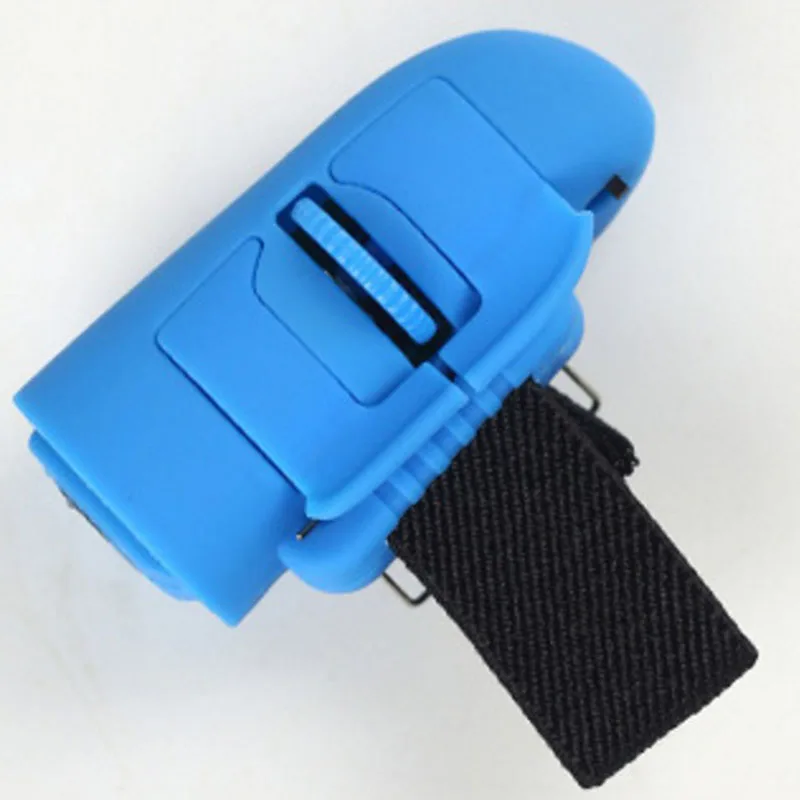 Bluetooth мышь мини пальчиковая воздушная мышь для ноутбука Компьютерные Мыши Mause Bluetooth простая портативная - Цвет: Blue wireless mouse